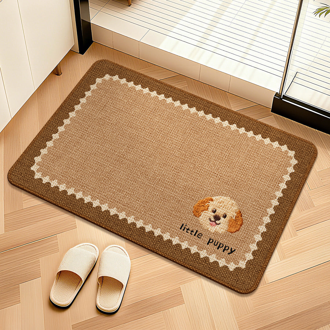 Fun-Themed Decorative Floor Mat
