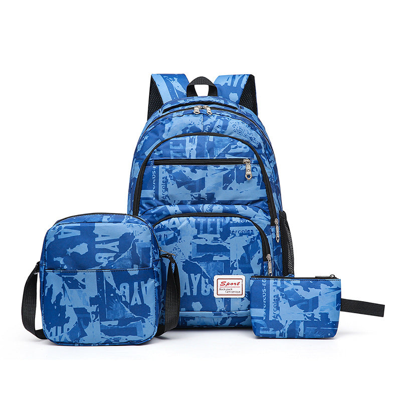 Sporty backpack with practical accessories Kalsten