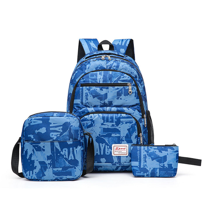 Sporty backpack with practical accessories Kalsten