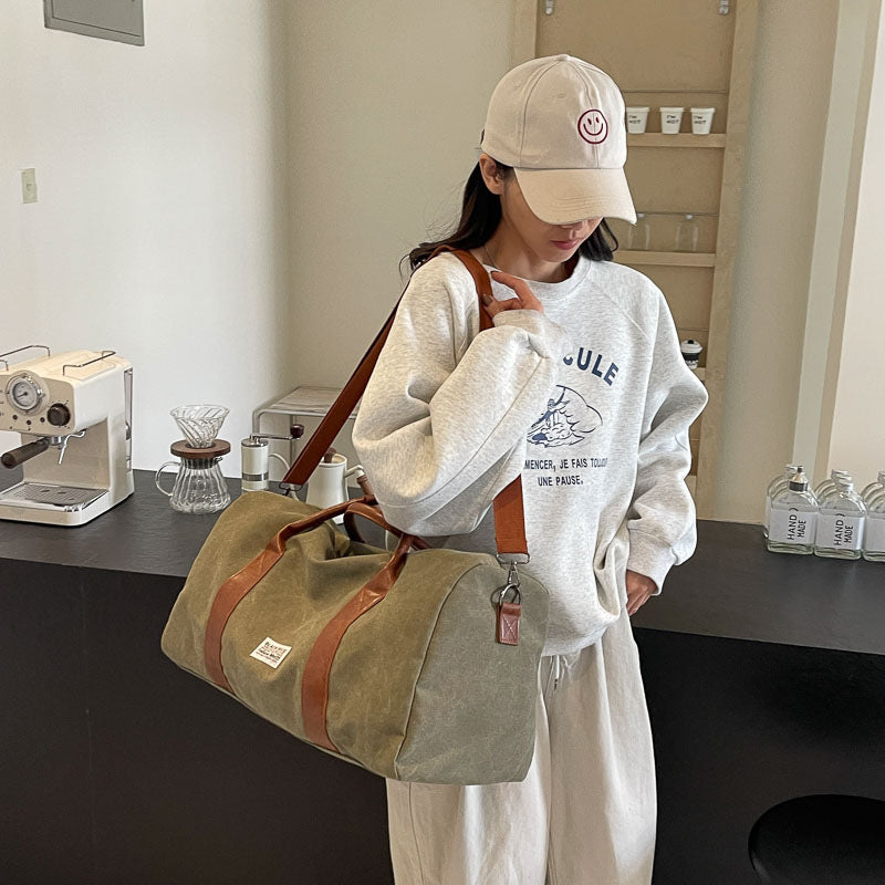 Premium Canvas Travel Duffle Bag Kalsten