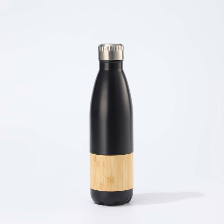 Women Stainless Steel Drinking Bottle with Bamboo Application Kalsten