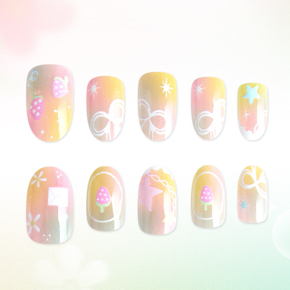 Creative French Tip Nail Art Kalsten