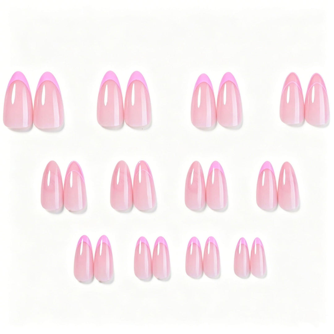 Elegant Stiletto Nail Art Tips with Heart Design Kalsten