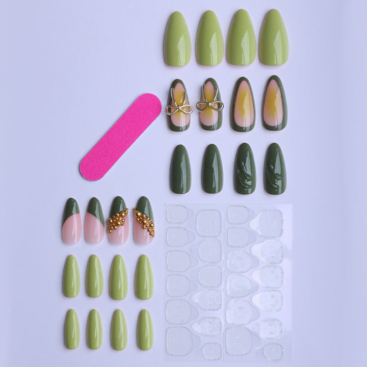 Artificial Fingernails with Creative Accents Kalsten