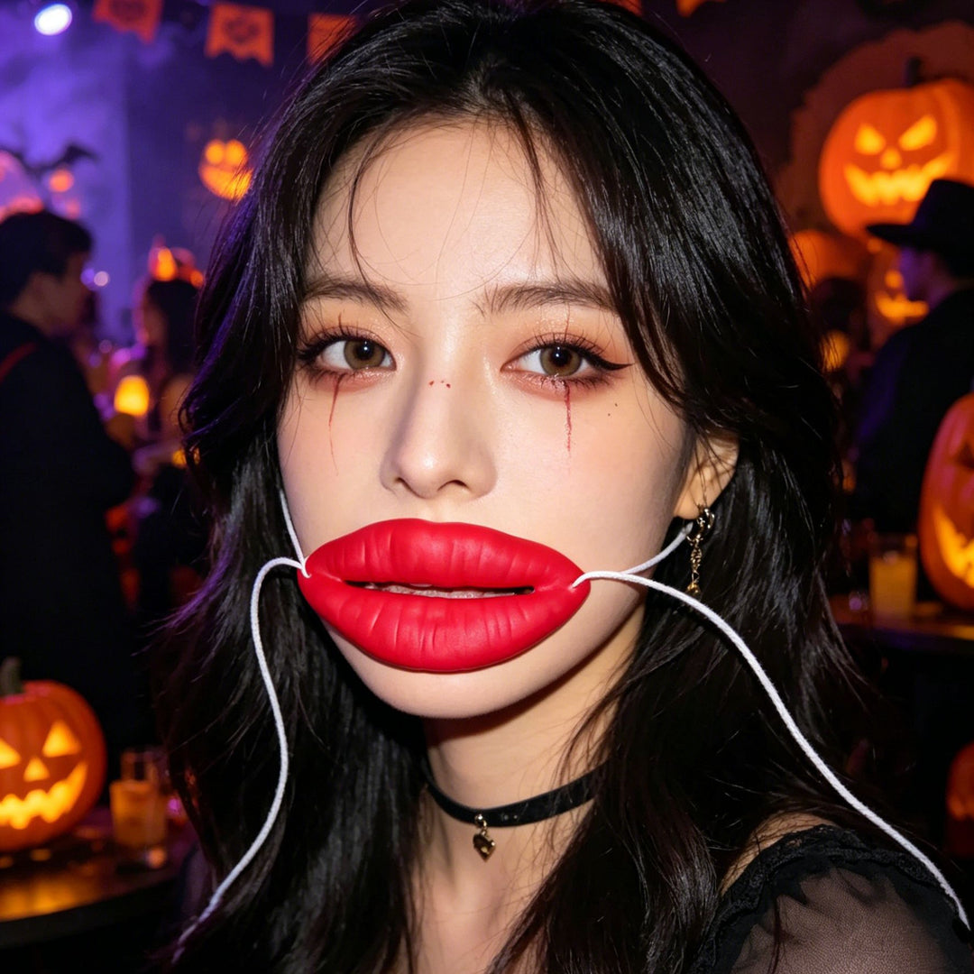 Decorative lip figure
