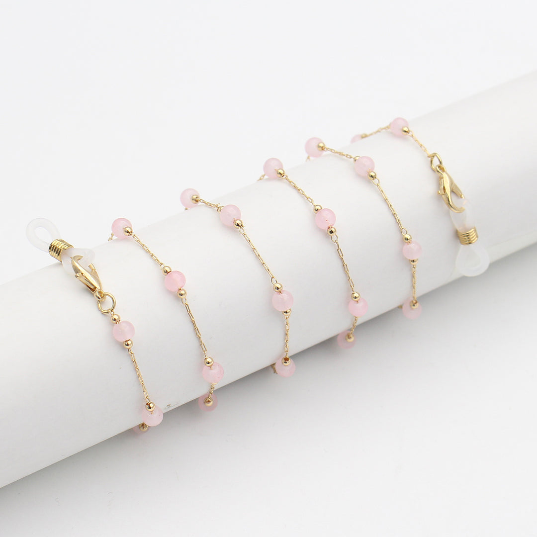 Elegant Beaded Eyewear Retainer Chain Kalsten