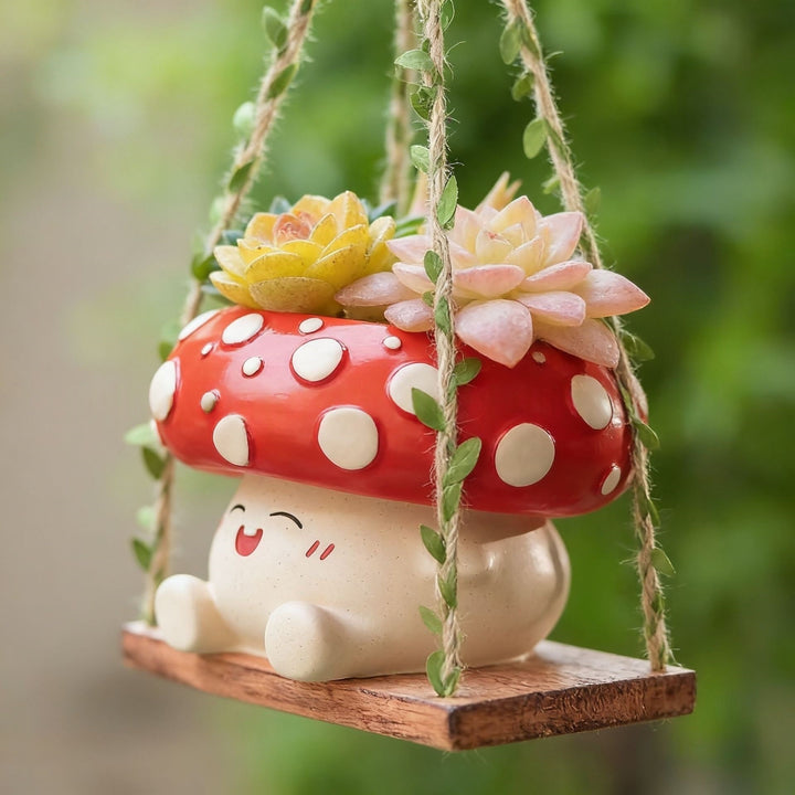 Hanging Mushroom Planter Kalsten