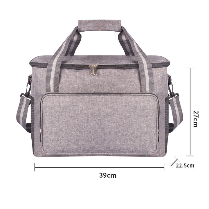 Women's cooler bag with insulated interior and practical side pockets Kalsten