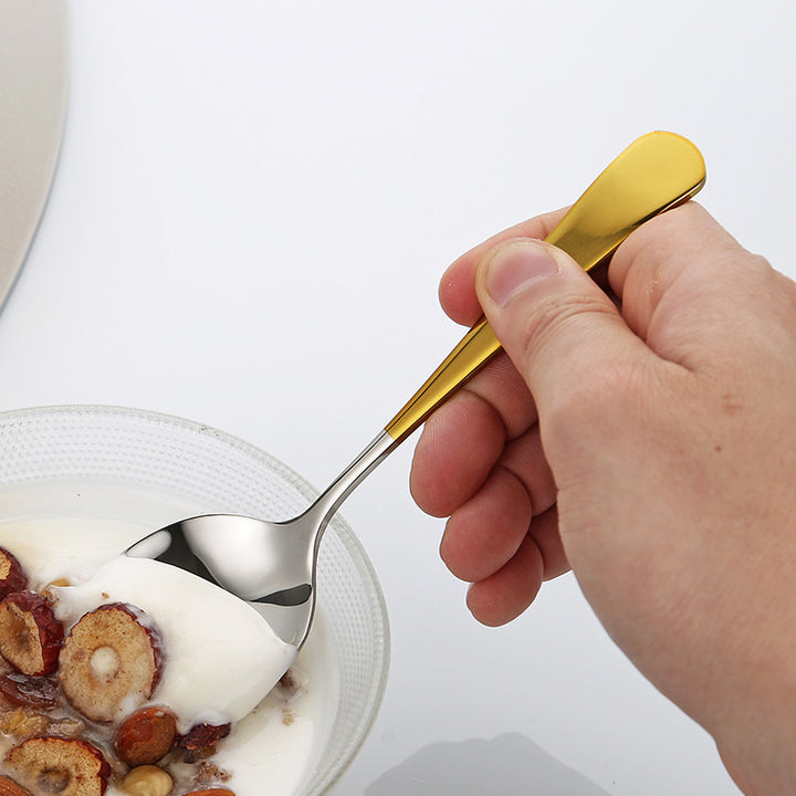 More elegant and ergonomic spoon with polished surface Kalsten