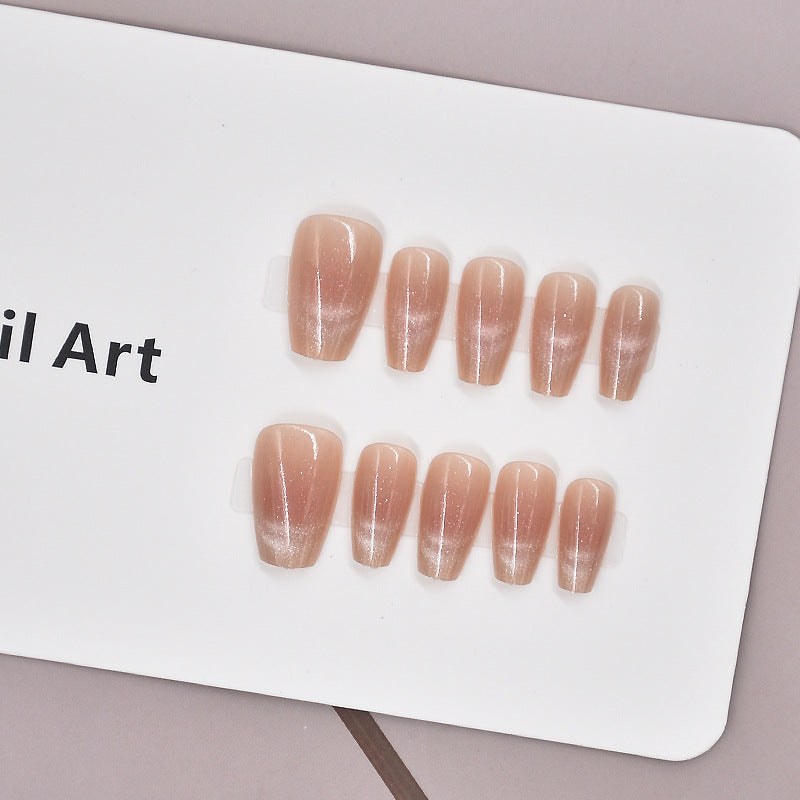 Premium French Tip Press-On Nail Extensions Kalsten