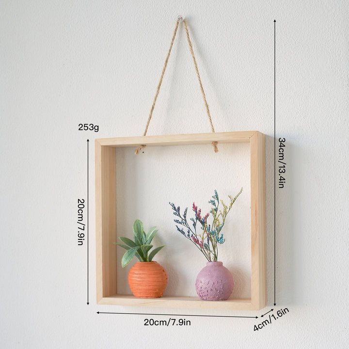 Wall-mounted Decorative Plant Frame