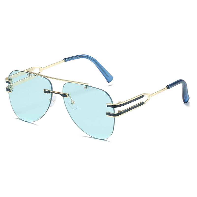 Futuristic Aviator-Style Sunglasses Kalsten