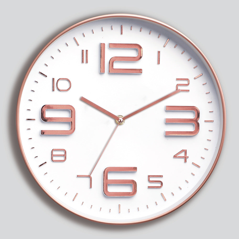 Wall clock with large dial and modern design Kalsten