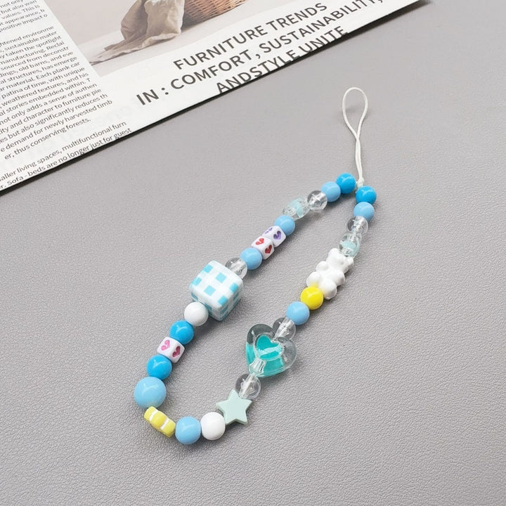 Heart-Shaped Beaded Eyewear Chain Kalsten