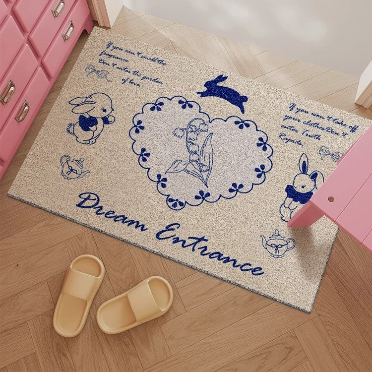 Whimsical Entrance Doormat Kalsten