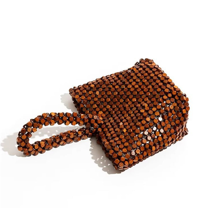 Handcrafted Woven Bamboo Tote Bag