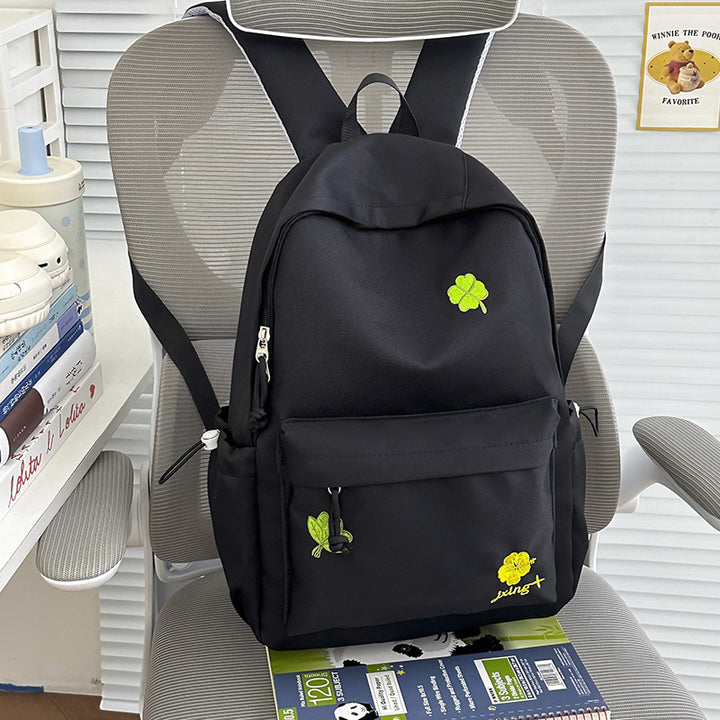 Casual Multi-Pocket Backpack with Fun Accents Kalsten