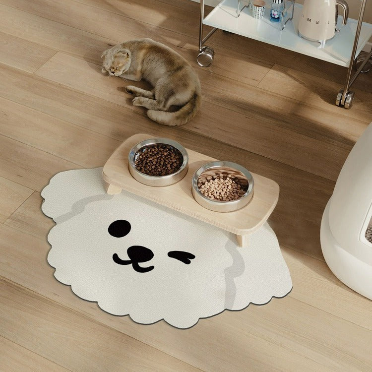 Cute Dog-Themed Area Mat