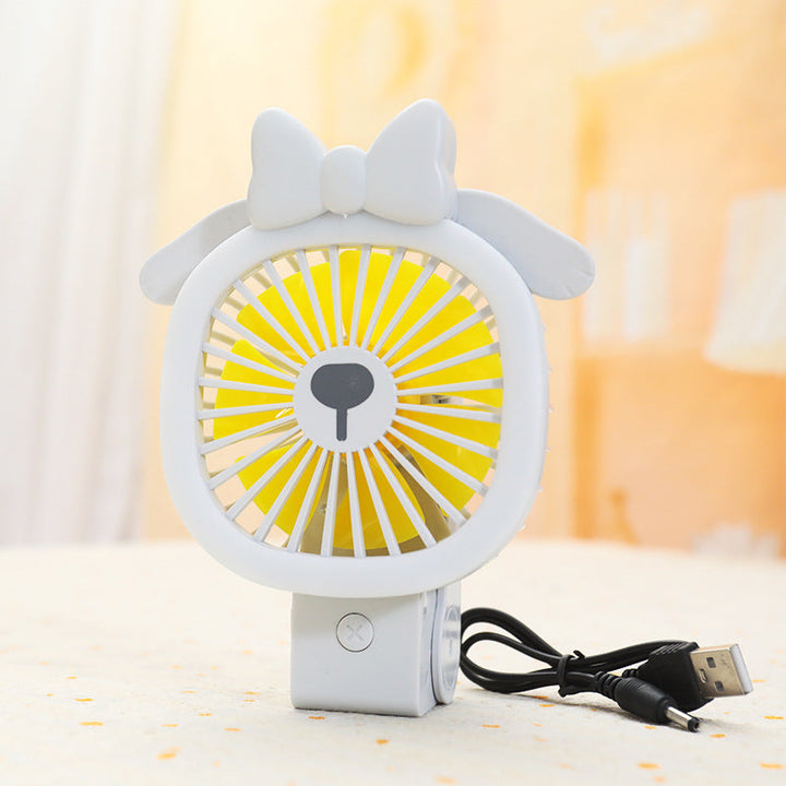 Women's Portable Design Fan with USB Connection Kalsten