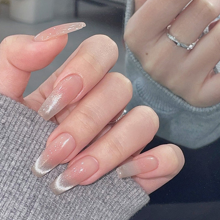 Premium Glossy Ombre Press-On Nails Kalsten