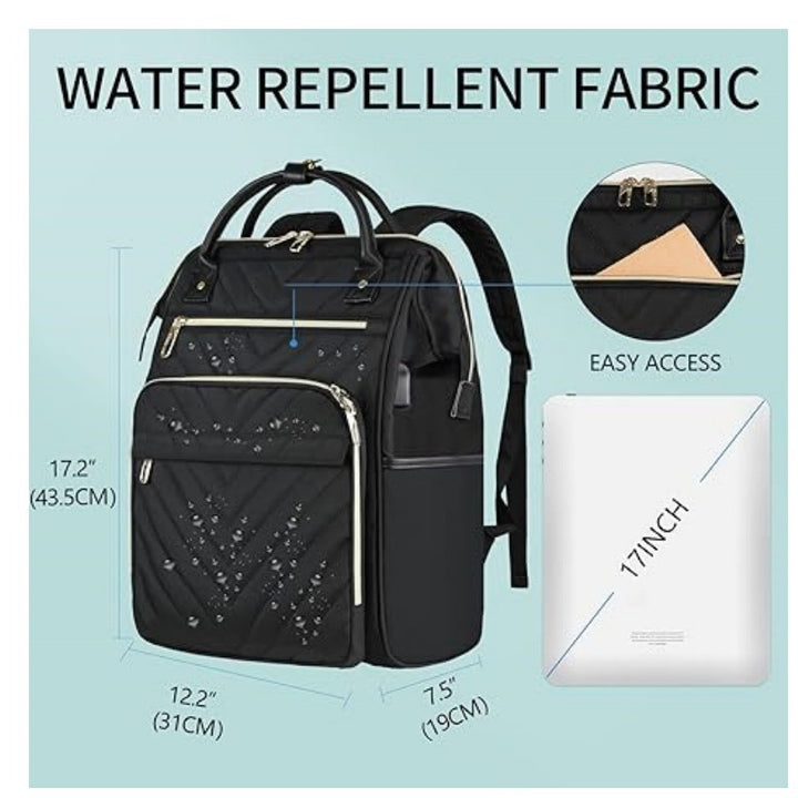 Ergonomic backpack with multiple compartments and luxurious details Kalsten
