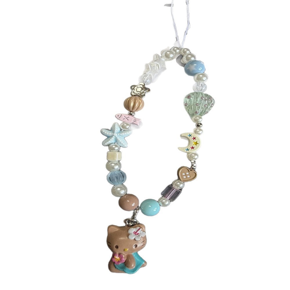 Whimsical Themed Beaded Necklace Kalsten
