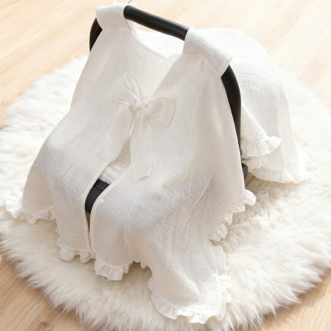 Premium Muslin Baby Car Seat Cover kalsten