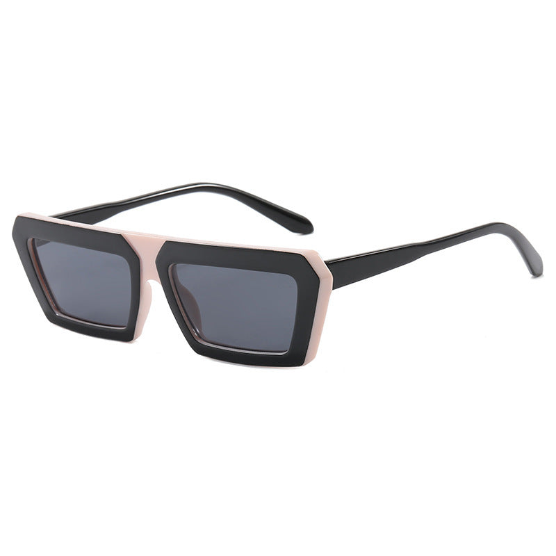 Women's fashionable sunglasses with a distinctive square frame and polarizing lenses Kalsten