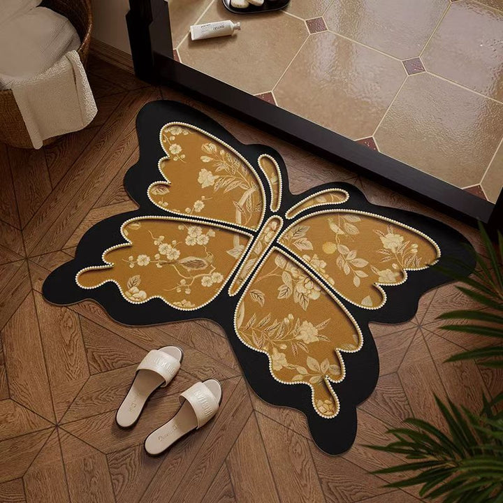 Artistic Butterfly Area Rug