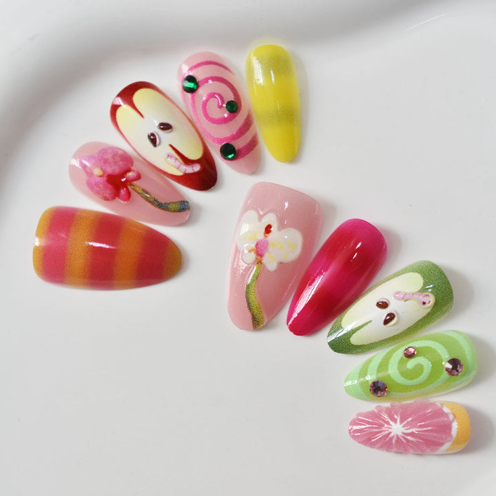 Creative Floral Nail Art Set Kalsten