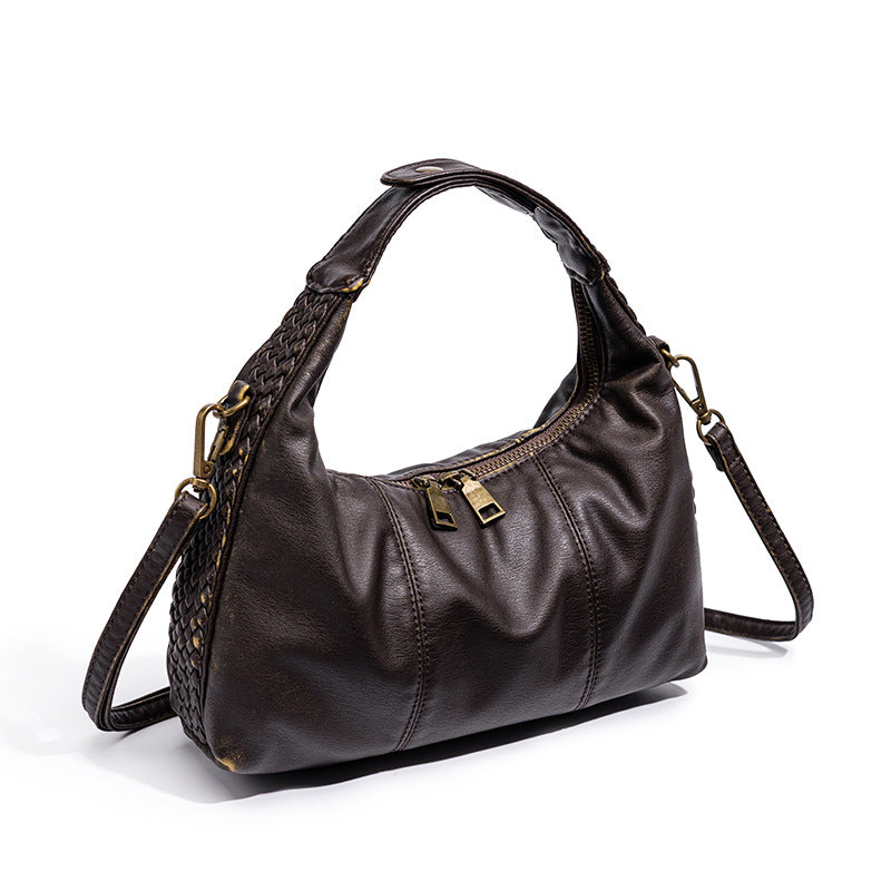Stylish Leather Crossbody Bag Kalsten