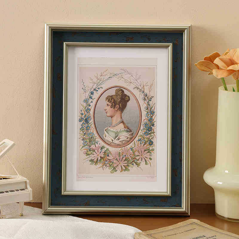 Vintage Botanical Art Frame