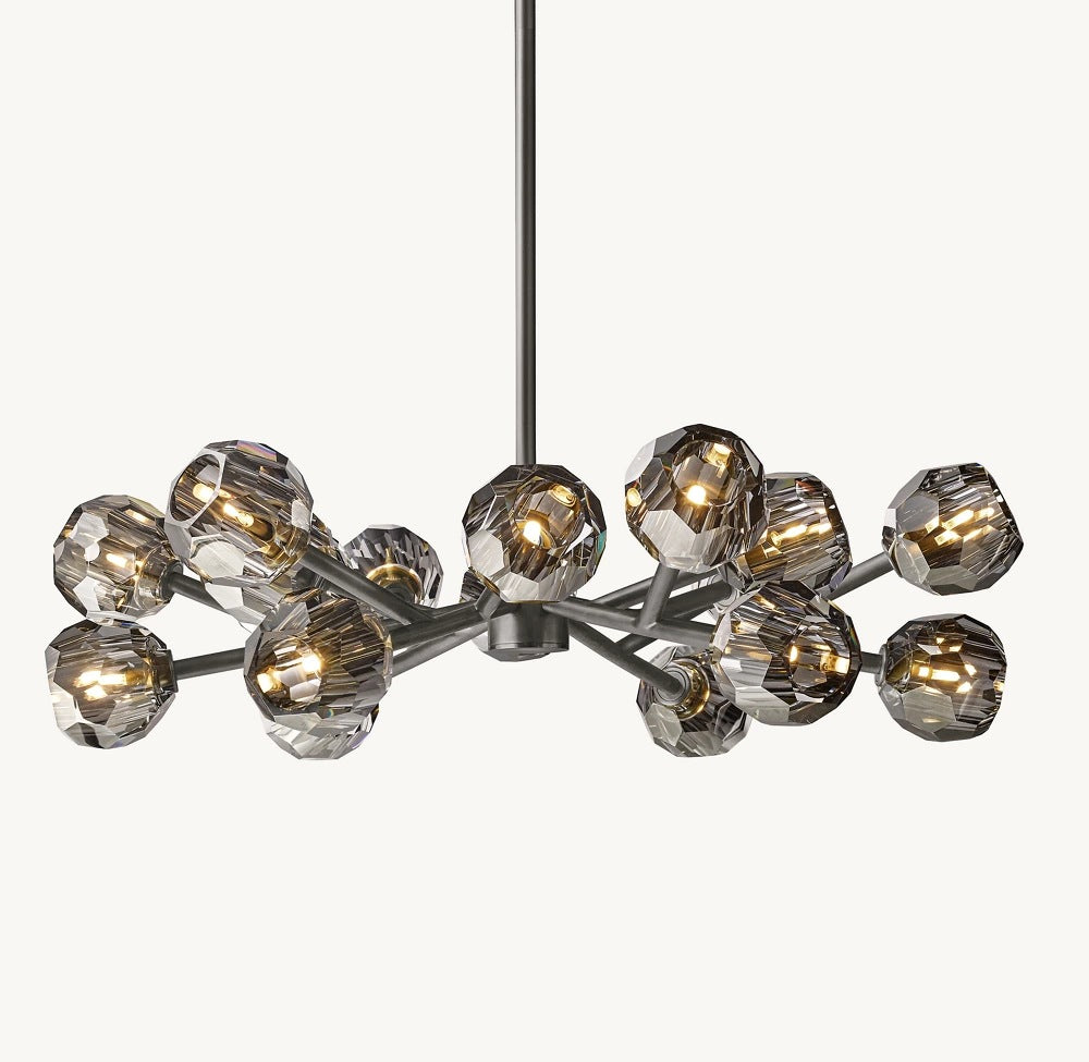 Modern Floral Chandelier