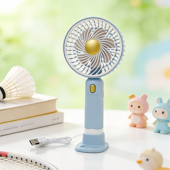 Portable hand air fan with multiple speed control Kalsten