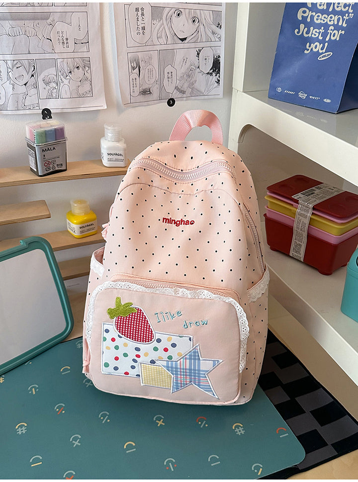 Cute Illustrated Graphic School Backpack Kalsten