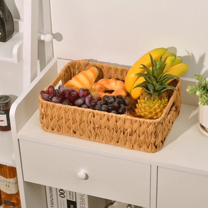 Natural Fiber Woven Storage Basket Kalsten
