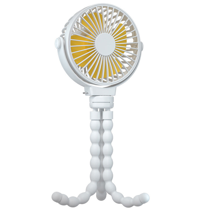 Unisex compact flexible hand and table fan with flexible tripod Kalsten