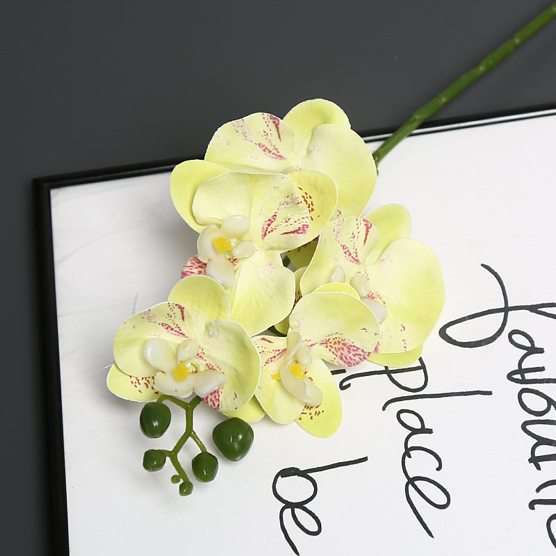 Lifelike Orchid Flower Stem