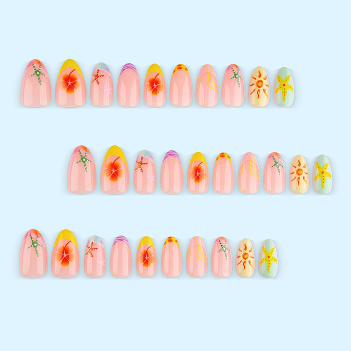 Creative and colorful nail design set Kalsten
