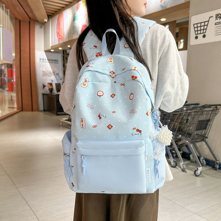 Playful Illustrated Cartoon Backpack Kalsten