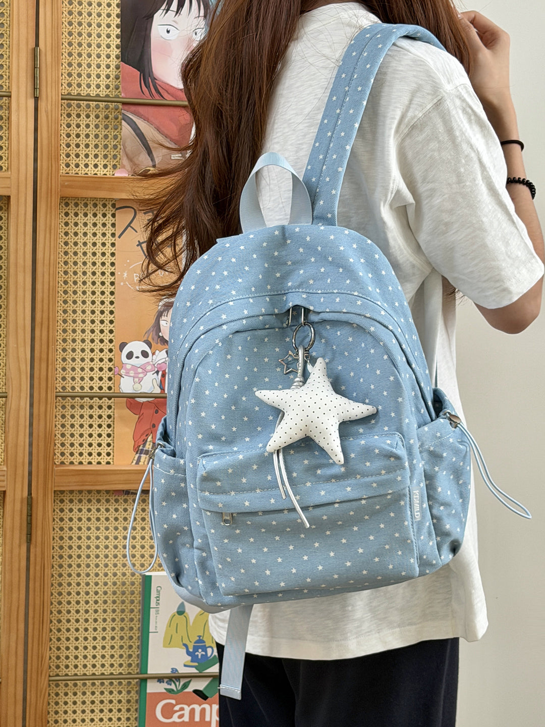Playful Polka Dot Backpack Kalsten