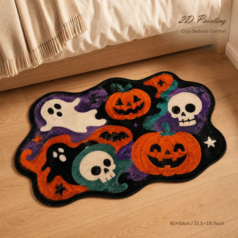 Planet-Themed Gaming Area Rug