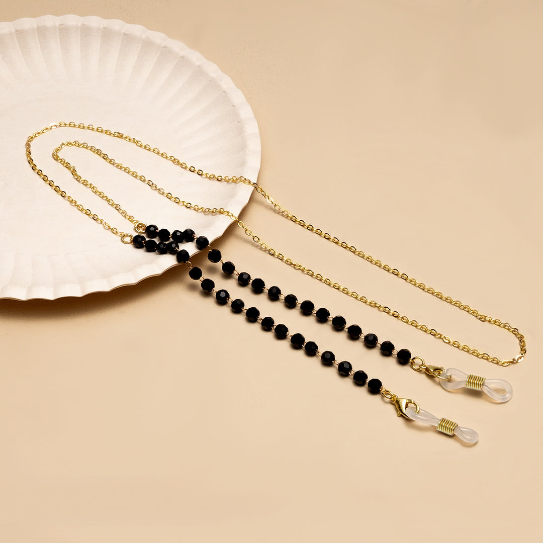 Decorative Stone-Accented Eyewear Chain Kalsten