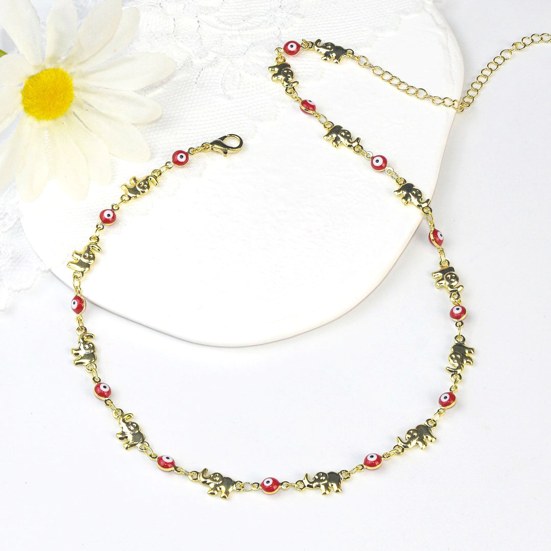 Colorful Elephant Charm Eyewear Chain Kalsten
