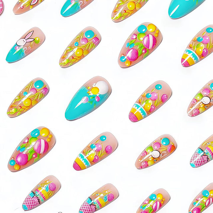 Creative Easter-Themed Nail Art Kalsten