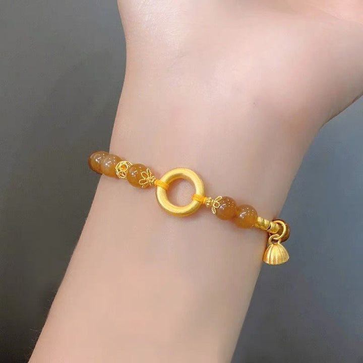 Elegant Beaded Charm Bracelet Kalsten