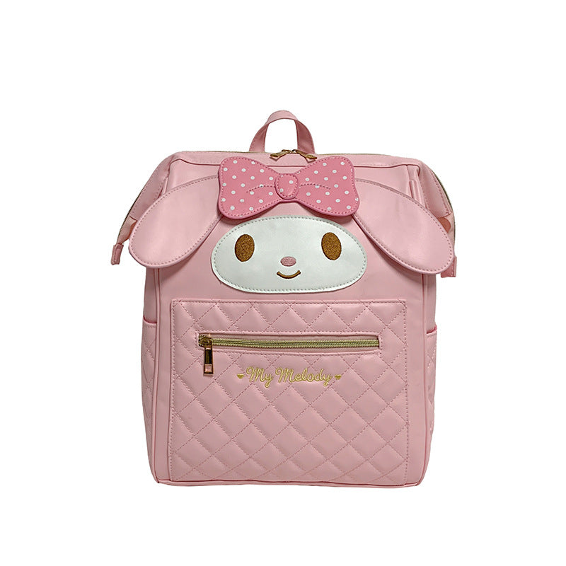 Character-Themed Quilted Backpack