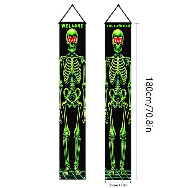 Hanging Halloween Door Banner Set