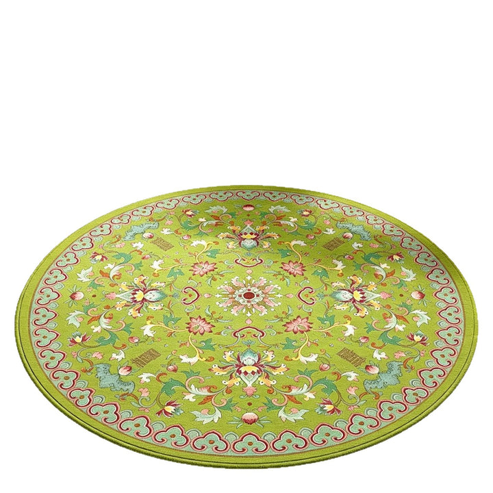 Round Vintage Area Rug