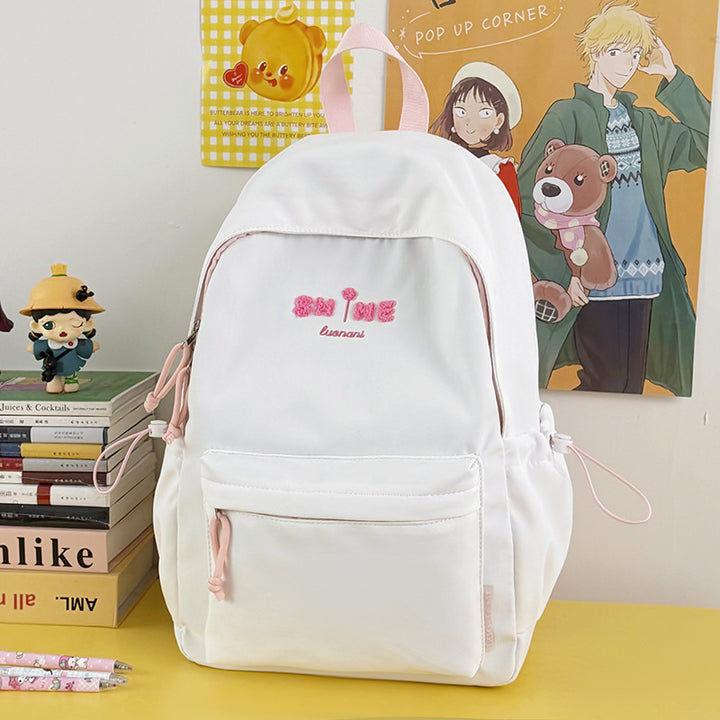 Playful Graphic Print Backpack Kalsten